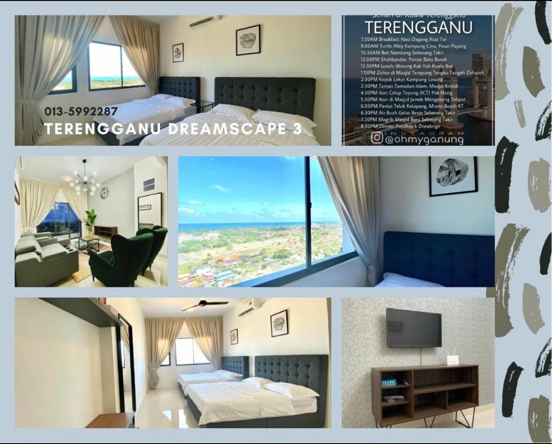 Terengganu Dreamscapes At Icon Residence, Spacious With Nature View Kuala Terengganu Kültér fotó